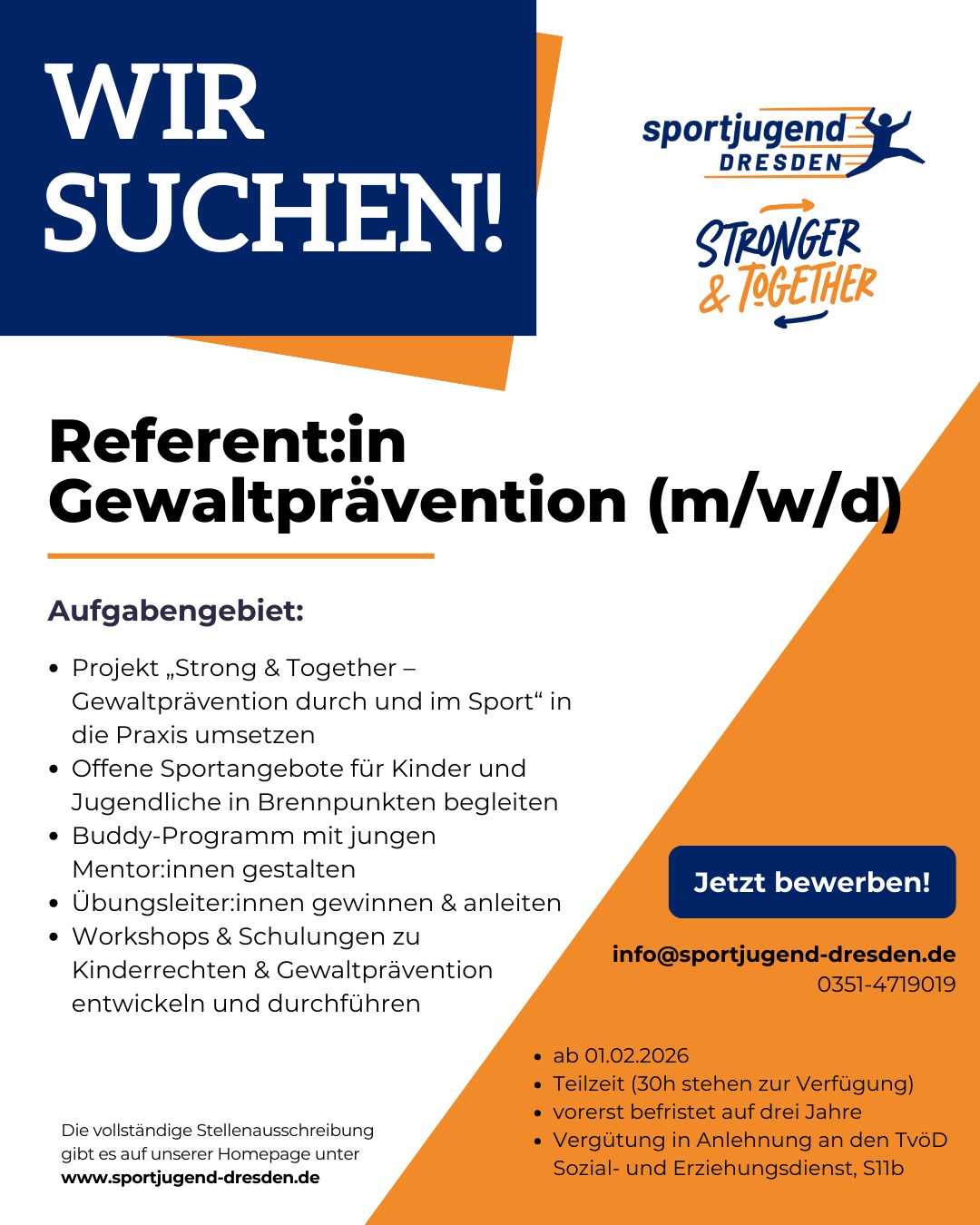 Stellenausschreibung